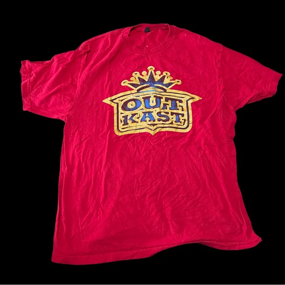 T-shirt Vintage Rap OutKast Ludacris Tour - Taille XL - Noir Coton - Occasion Très Bon état
